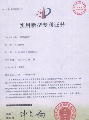 一種貫流鍋爐專利證書(shū)